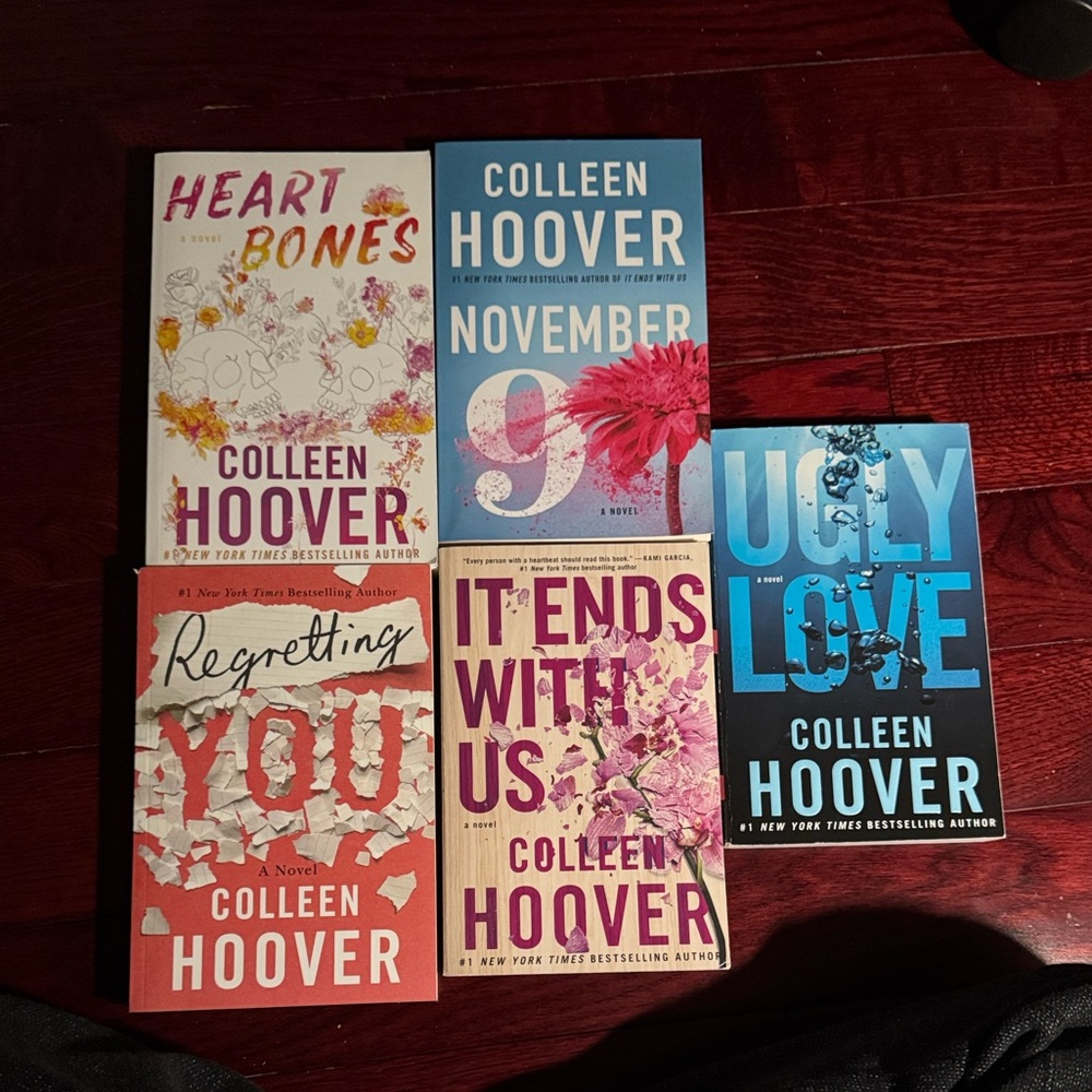 5 COLLEEN HOOVER BOOKS BUNDLE | booktok